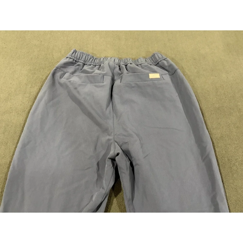 FIGS Tansen Medical Jogger Scrub Pants Mens XS Gray Drawstring Waist Tapered Leg